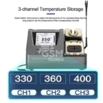 GVM H3 Station de soudage intelligente 3 en 1 – Image 4