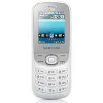 Téléphone Portable Samsung E2202 Double SIM Blanc