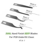 2UUL DA11 Hand Finish SEXY Blades Set for PCB Underfill Clean – Image 2