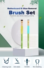 Brush Set for IC Glue Tin Removial, Cleaning, Polishing Tools Set, BestTool VBST-81 – Image 3