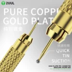 2UUL SC98 Gold Plated FPC Connector Reballing Solder Bar 3 Bars with Ultralight Carbon Fiber Holder Set – Image 3