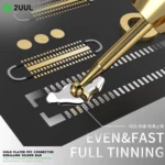 2UUL SC98 Gold Plated FPC Connector Reballing Solder Bar 3 Bars with Ultralight Carbon Fiber Holder Set – Image 2