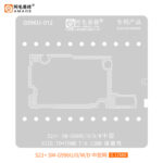 AMAOE Stencil for Samsung S21+ SM-G996U/0/D/W Middle-level Planting Mesh Steel