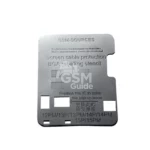 GSM LCD SCREEN DISPLAY IC PROTECTION BGA REBALLING STENCIL 4 IN1 SET