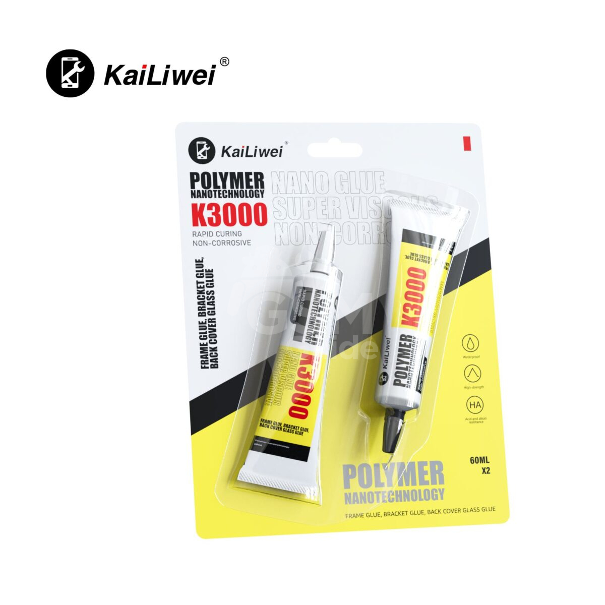 KaiLiwei K3000 Glue 60ml x2 – Image 4
