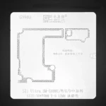 Amaoe Middle Layer BGA Reballing Stencil Template for Samsung GALAXY S21 Ultra SM-G998U Motherboard