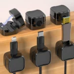 Clips magnétiques pour gestion de câbles