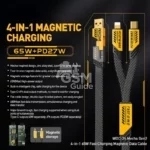 WEKOME 4-in-1 Cable PD 65W Fast Charging – Image 3