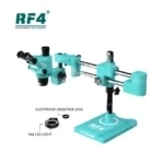 F4 RF7050-TVW Trinocular Srero Microscope With Double ARM 360° Stand