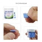 Gsm Sources Pre-Cut Thermal Silicone Pads 100Pcs/Box – Image 2
