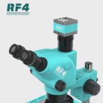 RF4 RF6565TVD2-2KC2 6.5-65X Trinocular Stereo Zoom Microscope with Aluminum Alloy Base – Image 5