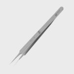 BST-19 Precision Tweezers Stainless Steel Straigh Flywire Tweezers Pliers with Fine Tip Supper Sharp Needle