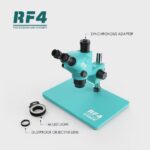 RF4 RF6565TVD2-2KC2 6.5-65X Trinocular Stereo Zoom Microscope with Aluminum Alloy Base – Image 4