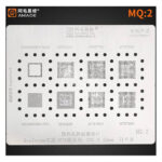 AMAOE CPU MQ2 Stencil Qualcomm MTK 0.12mm