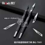 Qianli TX01 Carbon Fiber Multifunctional Repair Knife