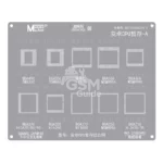 Luowei CPU-MTK Stencil Set (4 pcs)
