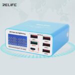 Chargeur Lightning intelligent RELIFE RL-304P à 6 ports avec affichage digital
