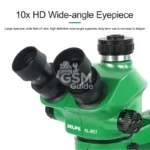 RELIFE RL-M5T-B3 Trinocular Microscope/With 0.5CTV Interface/Green – Image 2