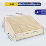 Mechanic 48 grids cell phone management box storage bins storage box for repair Working table storage