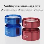 WYLIE 0.5X 0.7X Auxiliary Microscope Objective Lens For Microscope
