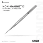 MIJING NZ-16 Titanium Alloy Tweezers 0.1mm Ultra-Fine Tip for Phone Repair & PCB Soldering