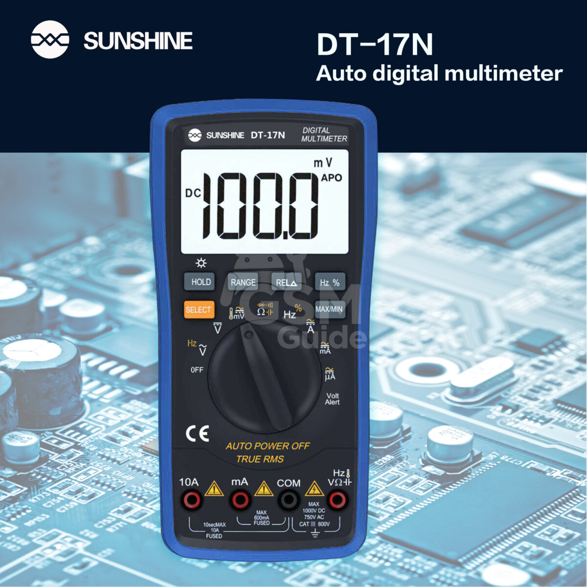 SUNSHINE DT-17N Fully Automatic Digital Multimeter – Image 3
