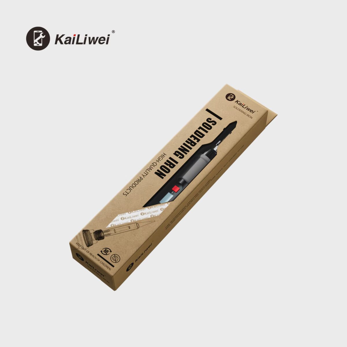 KaiLiWei K-505 60W Constant Temperature Soldering Iron with LCD Digital Display – Image 3
