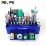 Plastic BLUE Relife RL-001G Large Capacity Multifunction Storage Box – Image 4