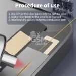 Lanrui J9 Nano Conductive Silver Paste - Precision Screen Line Repair Solution – Image 6