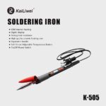 KaiLiWei K-505 60W Constant Temperature Soldering Iron with LCD Digital Display – Image 2