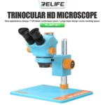 Relife RL-M5T-B11 7-50X HD Trinocular Zoom Stereo Microscope