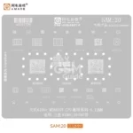 Pochoir de rebillage AMAOE pour Samsung SAM 20