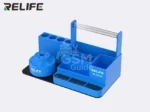 RELIFE RL-001H Blue Storage Box – Boîte de rangement professionnelle bleue pour outils et composants
