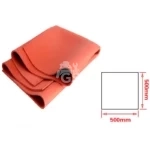 Heat Resistant Silicone Pad Red LARGE – Image 3