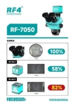 RF4 RF-4KC7 Large-Field 4K HD High-Resolution Adjustable Camera for Trinocular Stereo Microscope – Image 3
