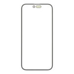 Vitre avant tactile noir remplacement pour iPhone 16 Plus