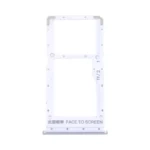Tiroir Sim Premium Xiaomi Redmi Note 10 5G/Poco M3 Pro 5G Argent Chrome