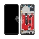 Écran tactile OEM avec cadre pour Huawei P40 Lite noir