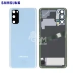 Coque arrière d'origine pour Samsung Galaxy S20 G980/Galaxy S20 5G Bleu