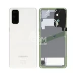 Coque arrière premium pour Samsung Galaxy S20 G980/Galaxy S20 5G Blanche