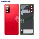 Coque arrière d'origine Samsung Galaxy S20 FE 5G/Galaxy S20 FE 4G Rouge