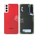 Coque arrière premium pour Samsung Galaxy S21 Plus 5G Rouge