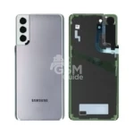 Coque arrière premium pour Samsung Galaxy S21 Plus 5G Argent
