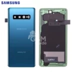 Coque arrière d'origine Samsung Galaxy S10 4G bleu