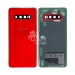 Coque arrière premium  pour Samsung Galaxy S10 Plus rouge
