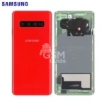 Coque arrière d'origine Samsung Galaxy S10 4G Rouge