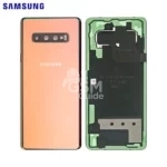 Coque arrière officiel  pour Samsung Galaxy S10 Plus argent