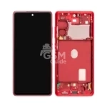Afficheur complet OLED Samsung S20 FE 4G/5G rouge