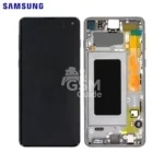 Afficheur complet Change Glass Samsung S10 4G Noir