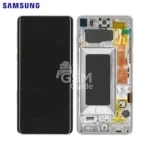 Afficheur complet officiel Samsung S10 4G Argent